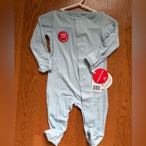 Magnetic Me Soft Blue Footie